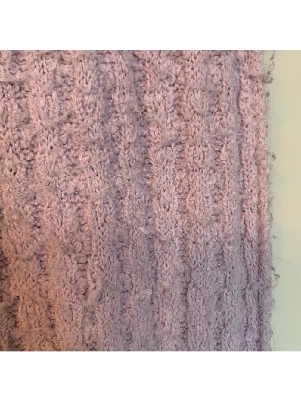 Urban Outfitters Purple Out From Under Mina Cable Knit Pant M - Picture 8 of 16